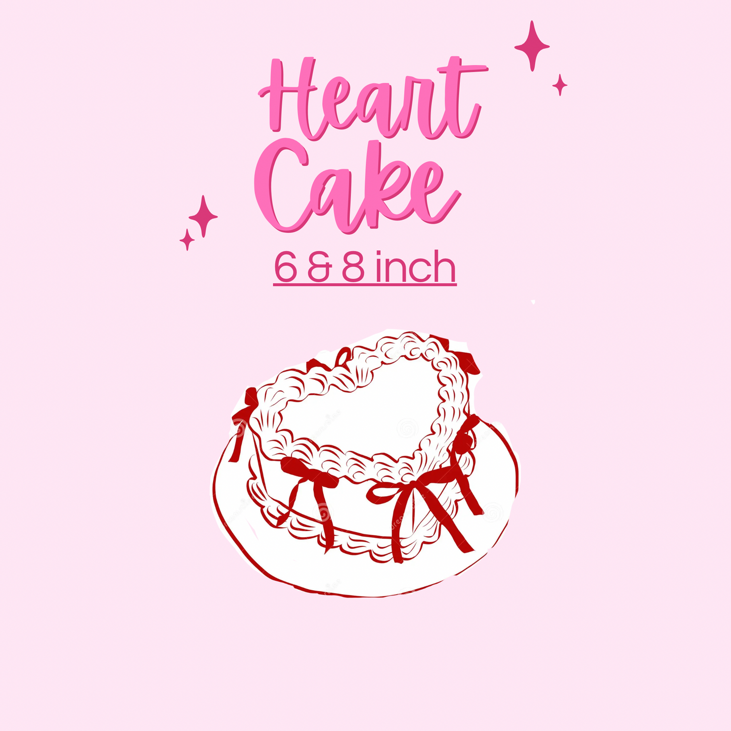 Heart-Shaped cake