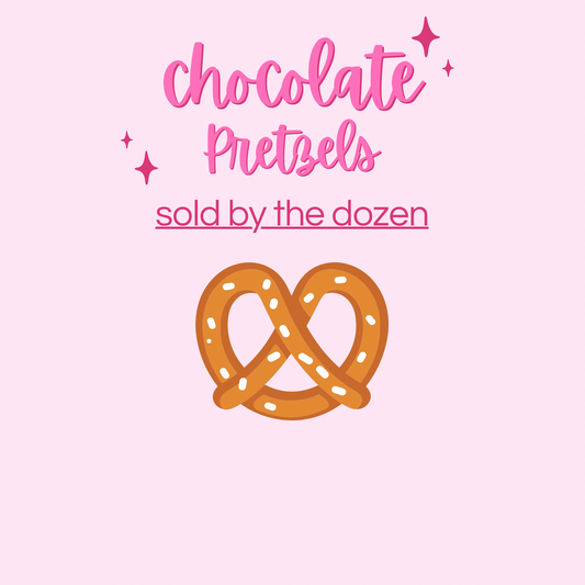 Custom dipped pretzels